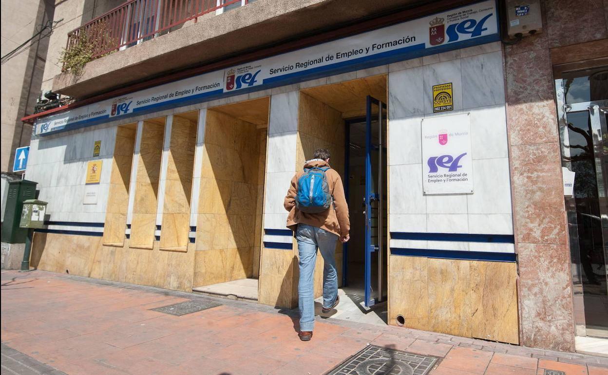 Una oficina del SEF, en una imagen de archivo. 