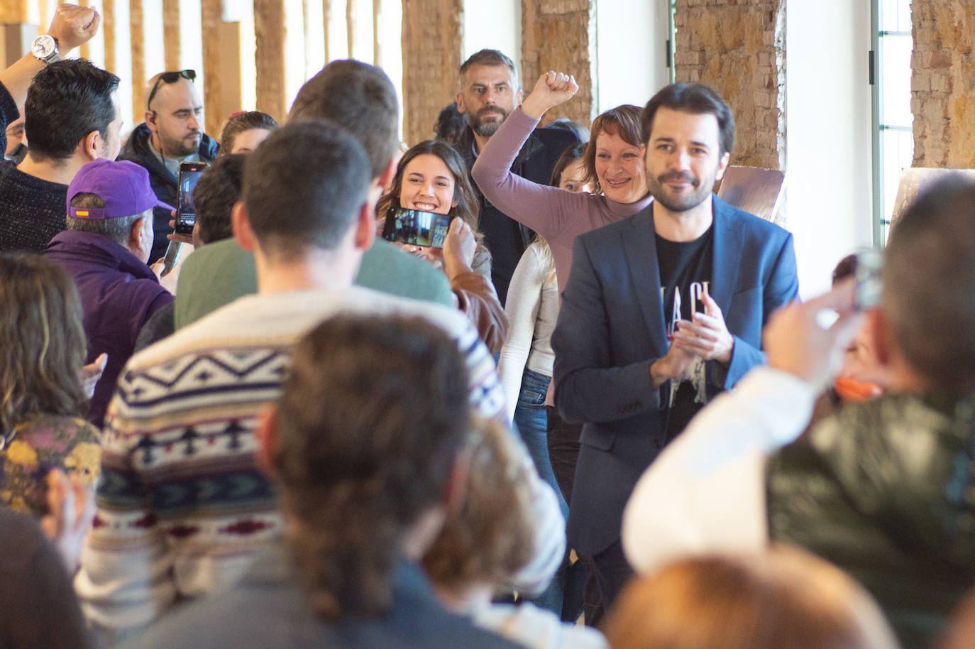 Fotos: La visita de Irene Montero a Murcia, en imágenes