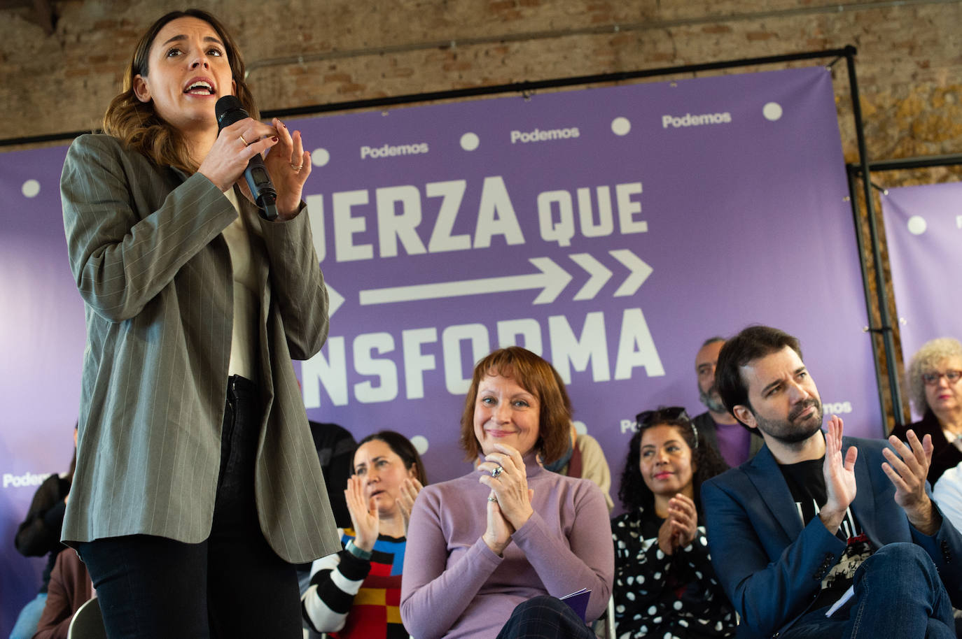 Fotos: La visita de Irene Montero a Murcia, en imágenes