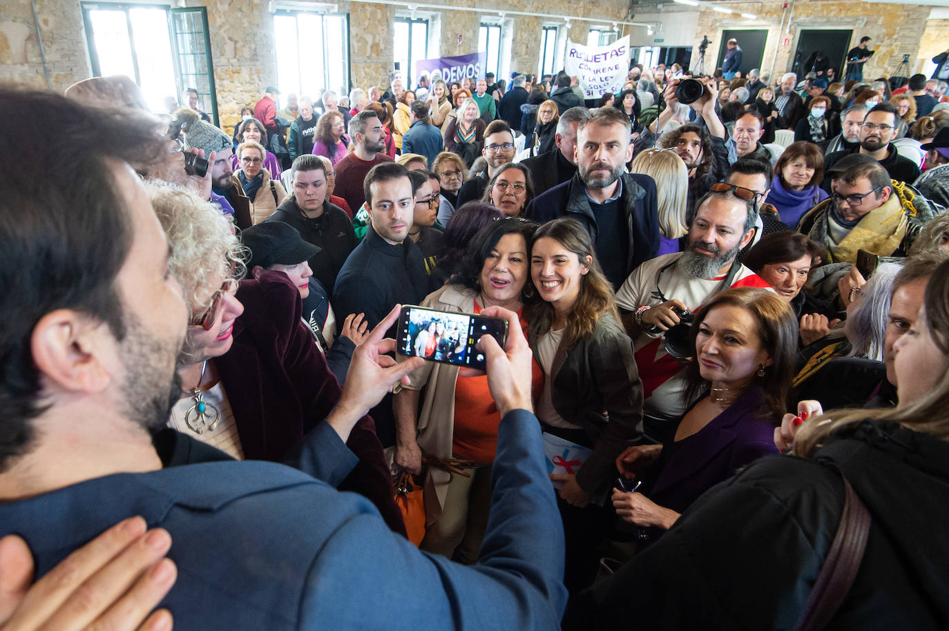 Fotos: La visita de Irene Montero a Murcia, en imágenes