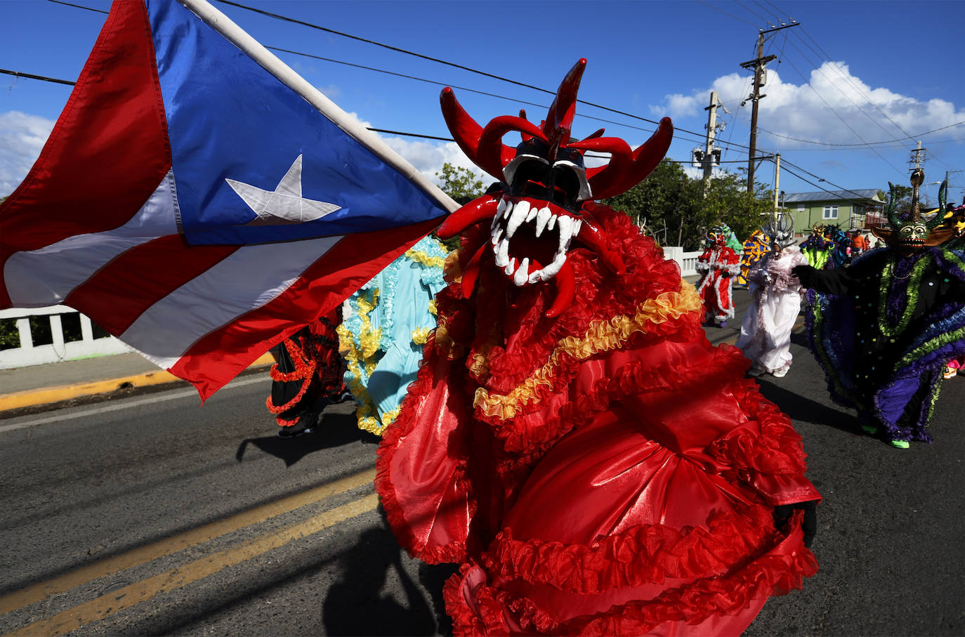 Fotos: Carnaval y jolgorio en Puerto Rico