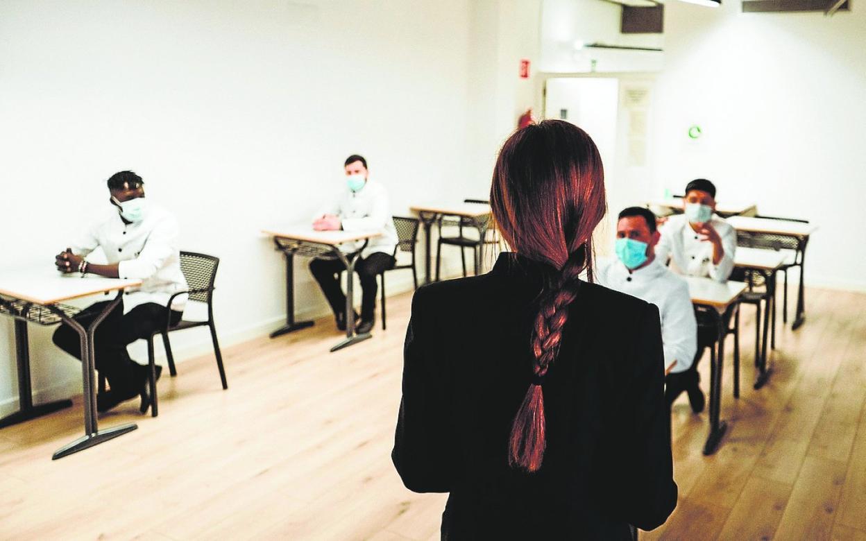 La Escuela de Hostelería de Cáritas eh! es uno de los programas formativos más demandados. 