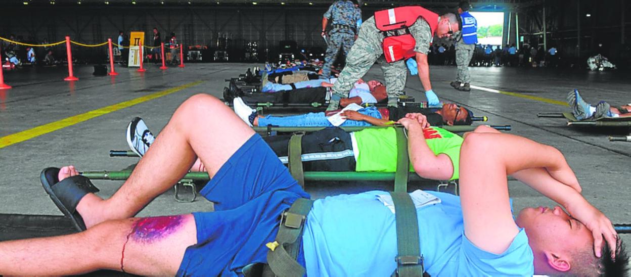 Curso 'Atención sanitaria a múltiples víctimas y catástrofes'. 