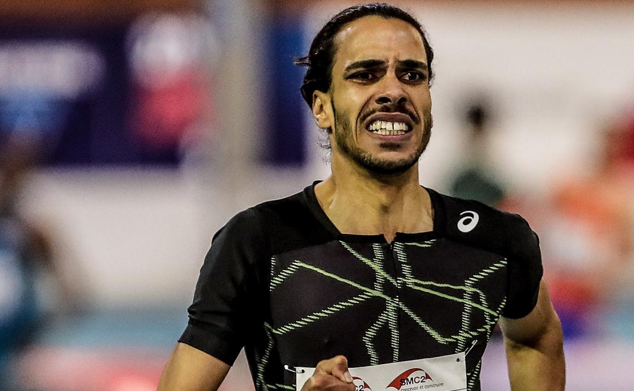 Mo Katir, e pasado sábado en la reunión de L´Eure.