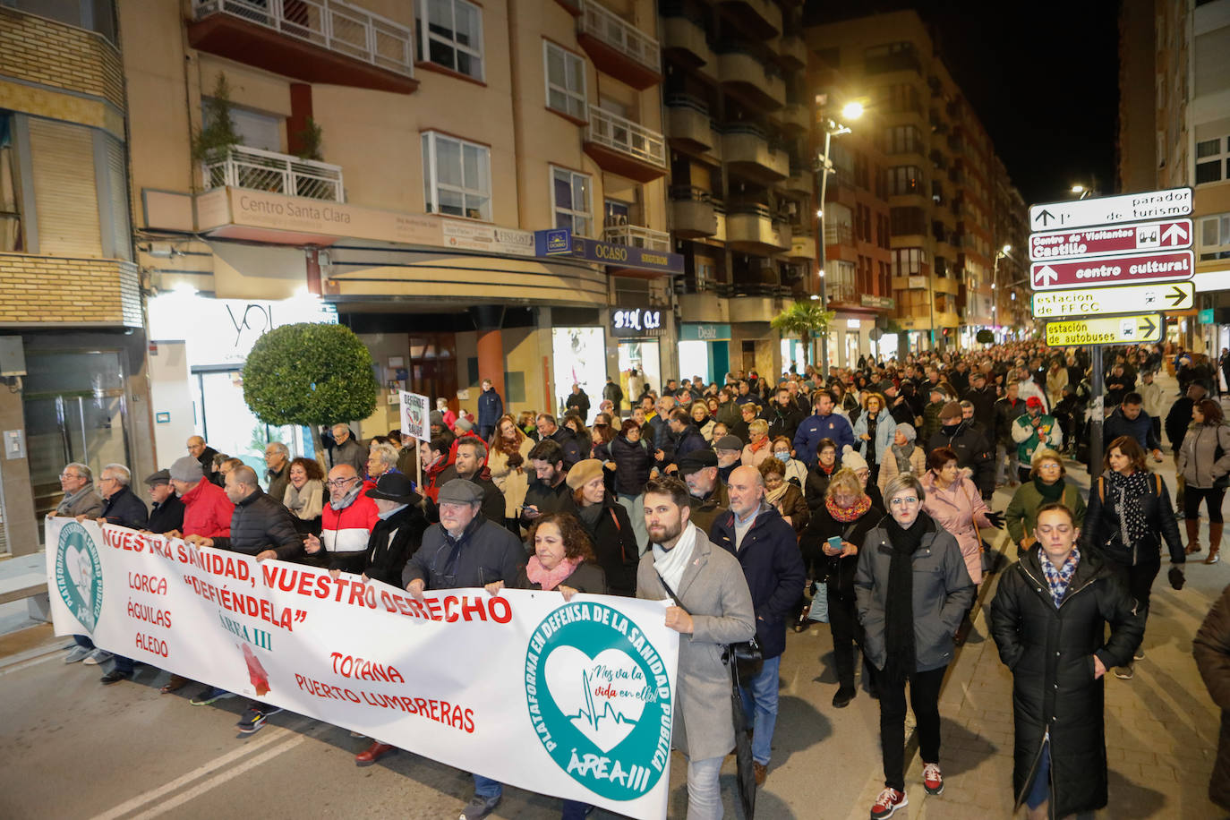 Fotos: El Guadalentín pide justicia sanitaria en las calles en su tercera protesta