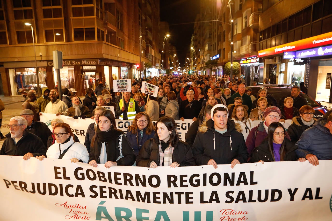 Fotos: El Guadalentín pide justicia sanitaria en las calles en su tercera protesta