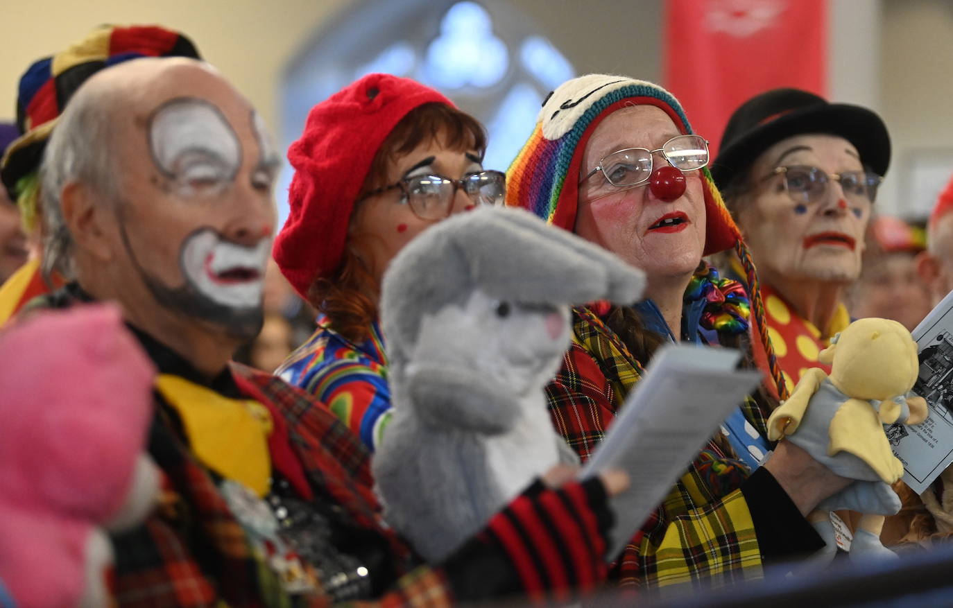 Fotos: Los payasos recuerdan a Joseph Grimaldi