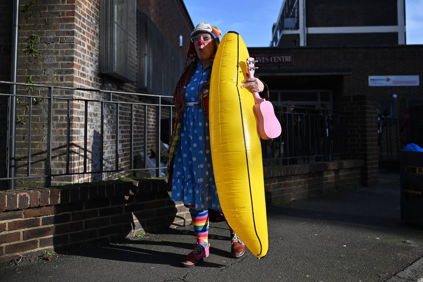 Fotos: Los payasos recuerdan a Joseph Grimaldi