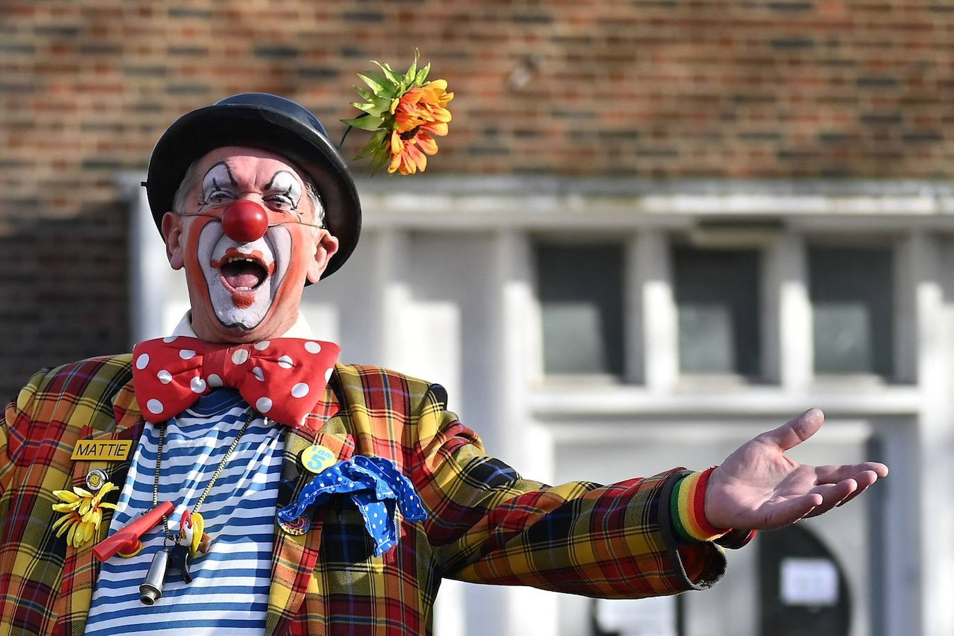 Fotos: Los payasos recuerdan a Joseph Grimaldi