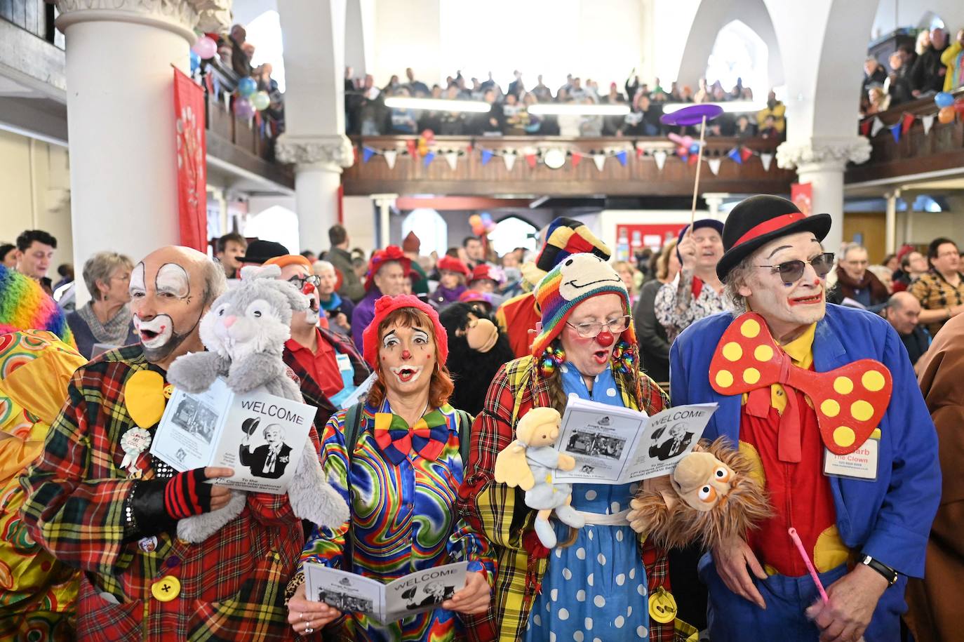 Fotos: Los payasos recuerdan a Joseph Grimaldi