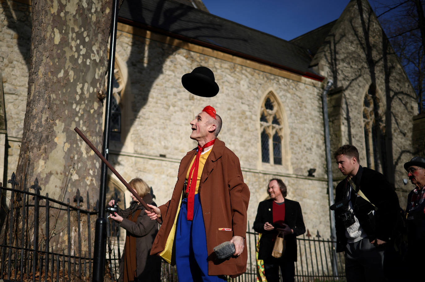 Fotos: Los payasos recuerdan a Joseph Grimaldi