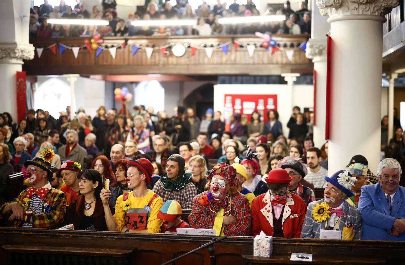 Fotos: Los payasos recuerdan a Joseph Grimaldi