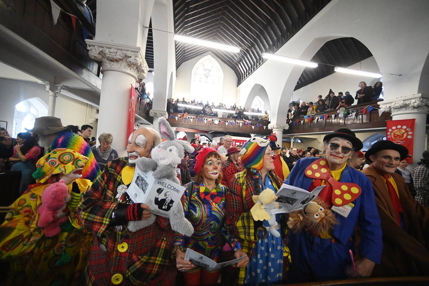 Fotos: Los payasos recuerdan a Joseph Grimaldi