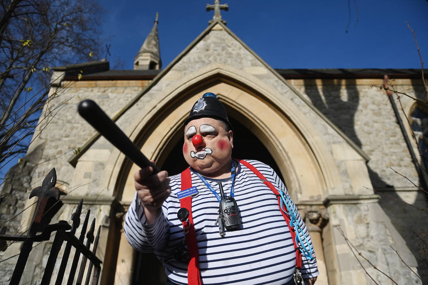 Fotos: Los payasos recuerdan a Joseph Grimaldi