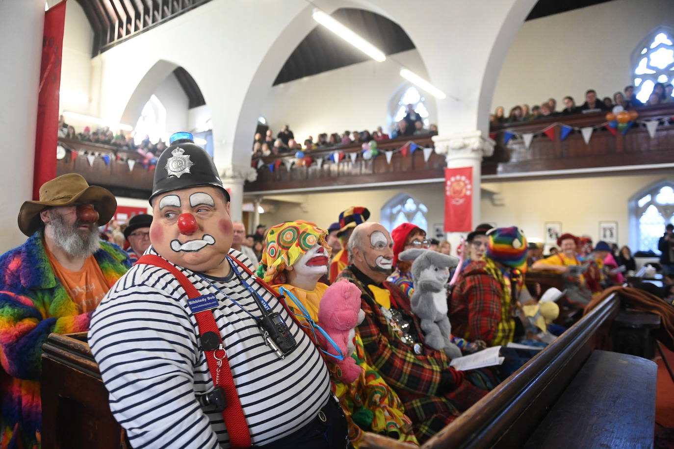 Fotos: Los payasos recuerdan a Joseph Grimaldi