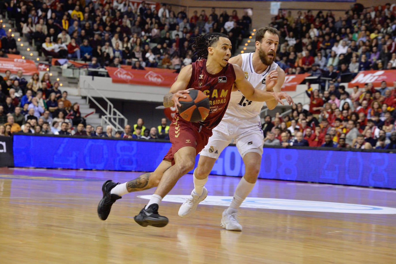 Fotos: La victoria del UCAM Murcia frente al Real Madrid, en imágenes