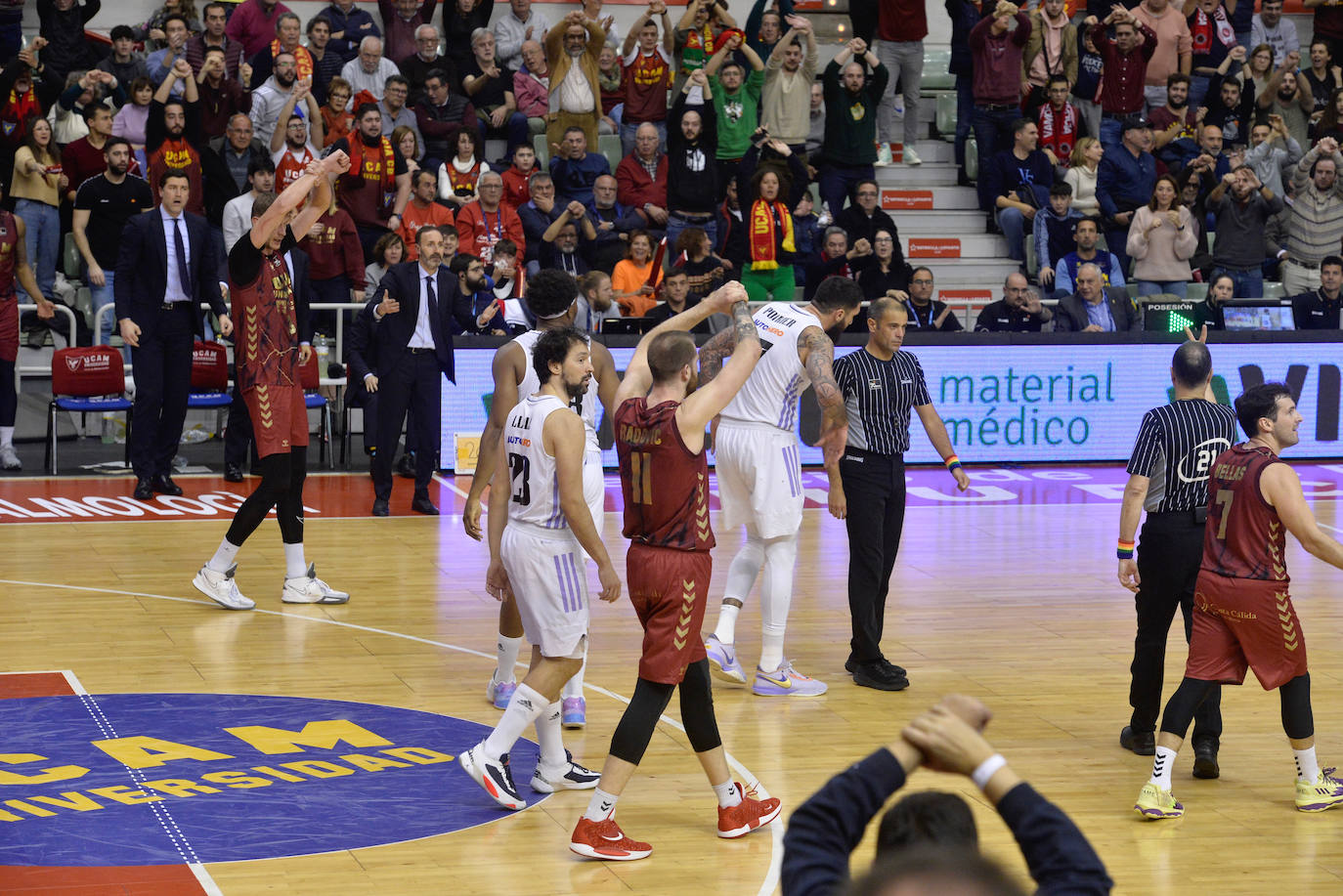 Fotos: La victoria del UCAM Murcia frente al Real Madrid, en imágenes