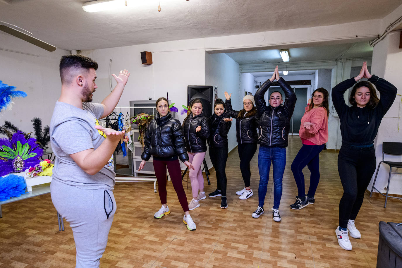 Fotos: Ensayos para el Carnaval de Cabezo de Torres