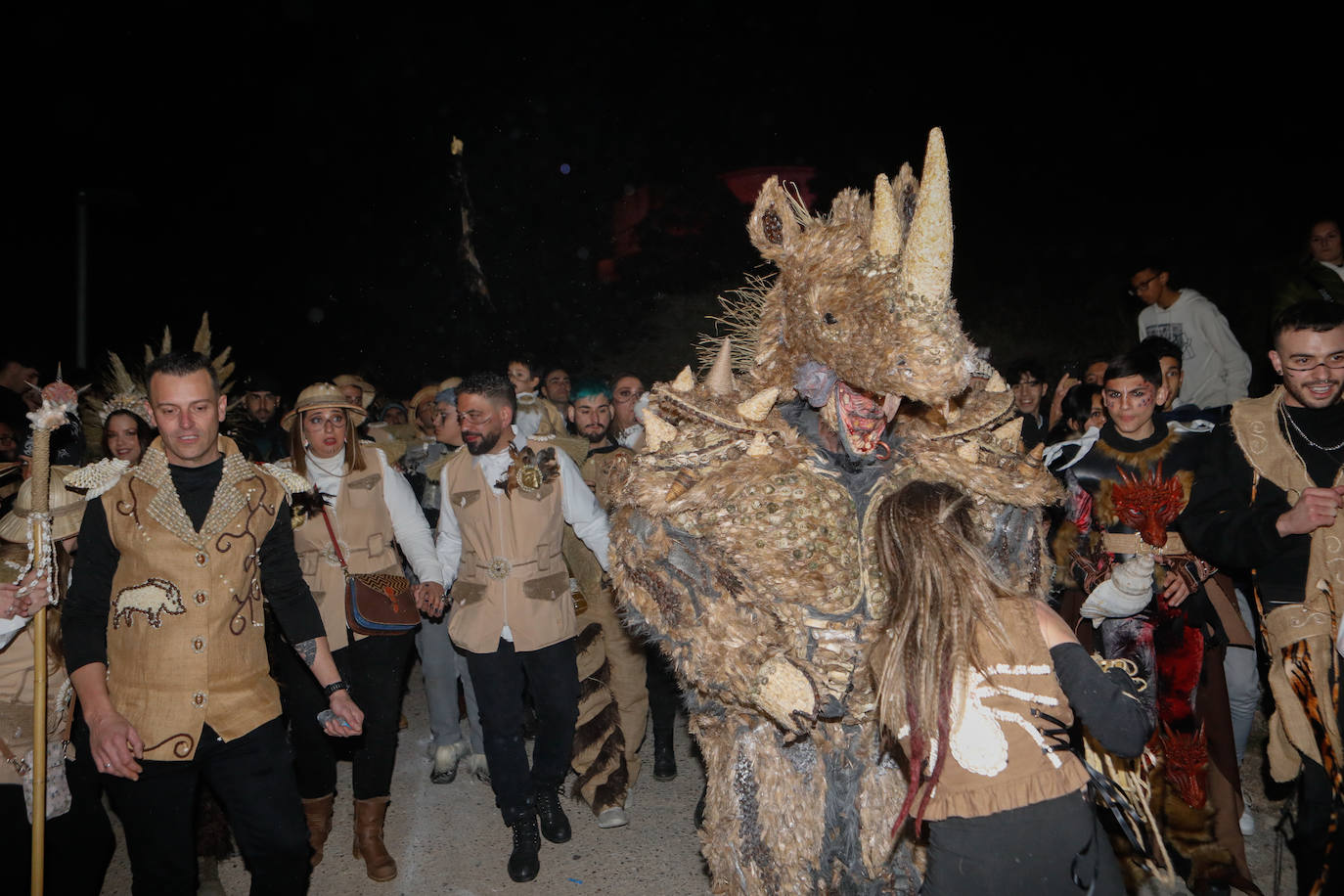 Fotos: Suelta de la Mussona en el Carnaval de Águilas