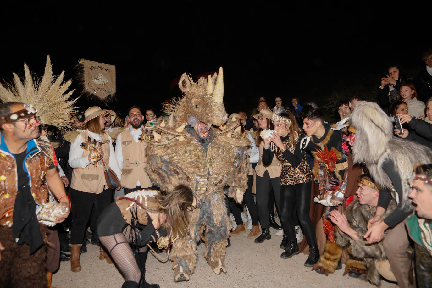 Fotos: Suelta de la Mussona en el Carnaval de Águilas