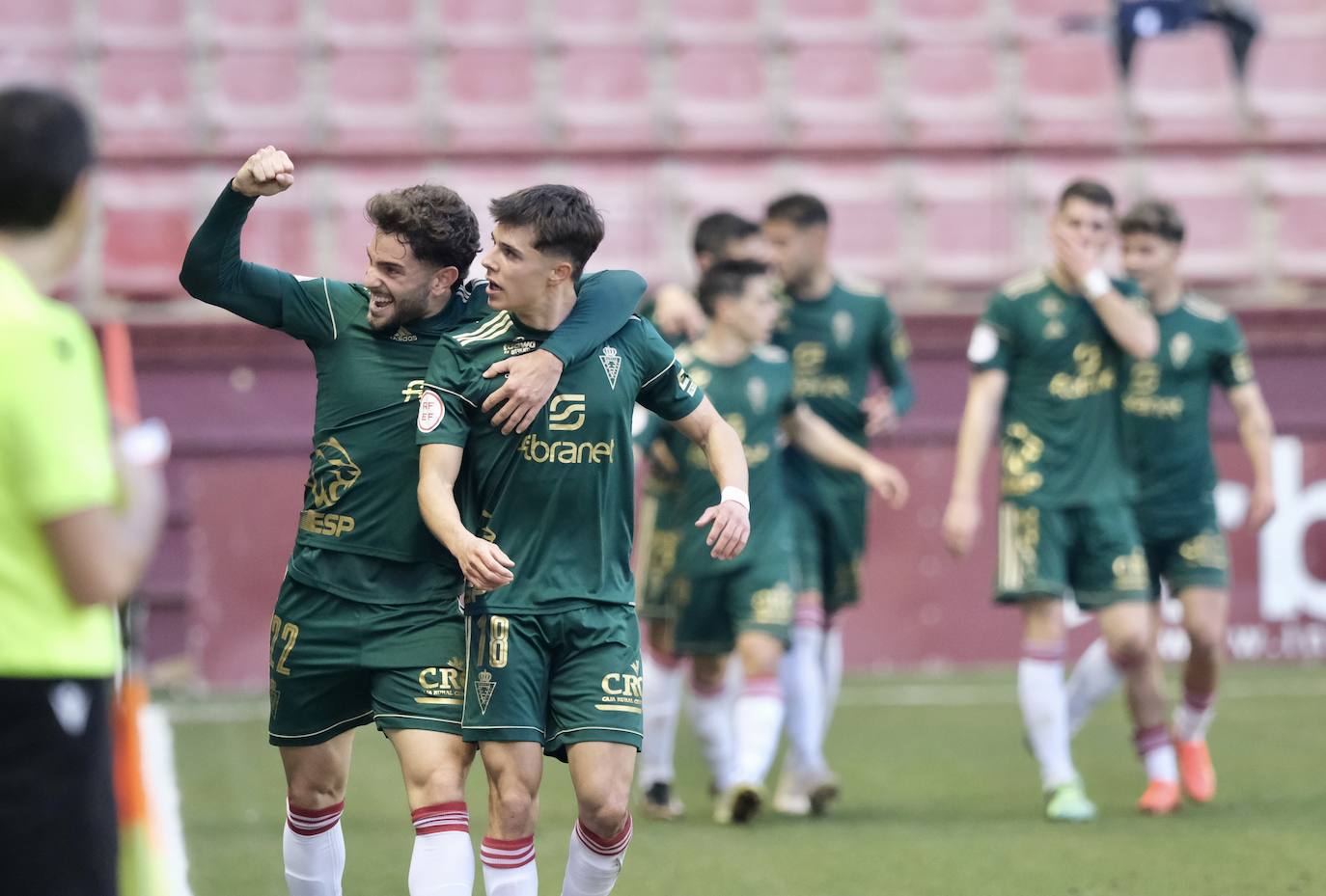 Fotos: La victoria del Real Murcia frente a la UD Logroñés, en imágenes