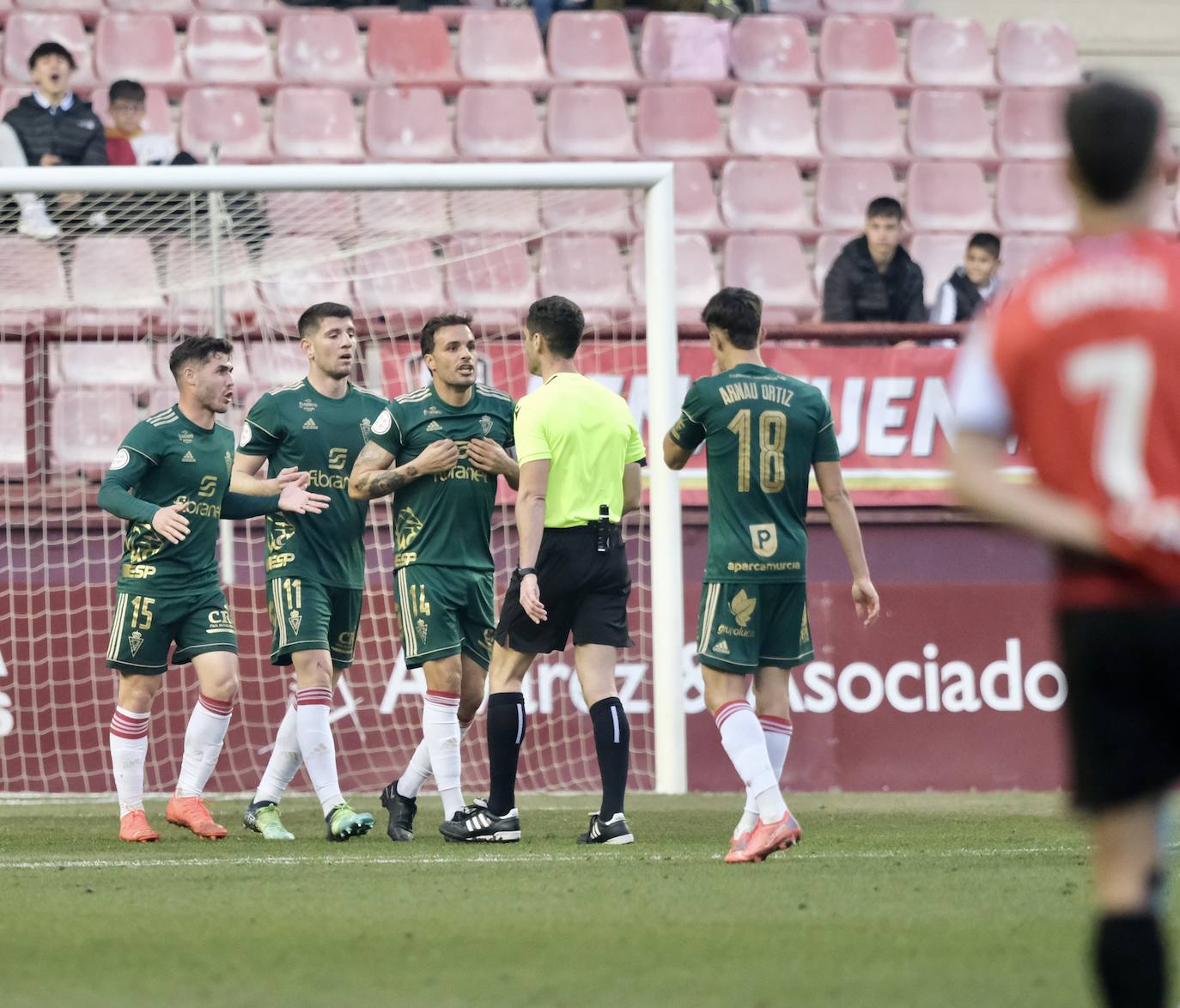 Fotos: La victoria del Real Murcia frente a la UD Logroñés, en imágenes