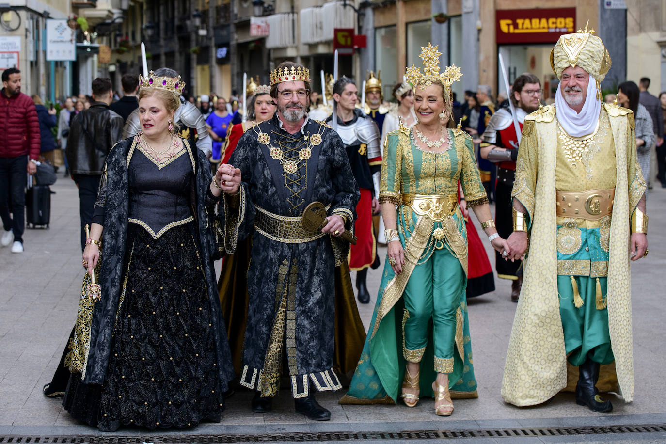 Fotos: La elección de las abanderadas culmina el Medio Año Festero de Moros y Cristianos de Murcia