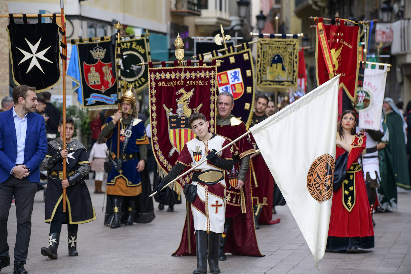 Fotos: La elección de las abanderadas culmina el Medio Año Festero de Moros y Cristianos de Murcia