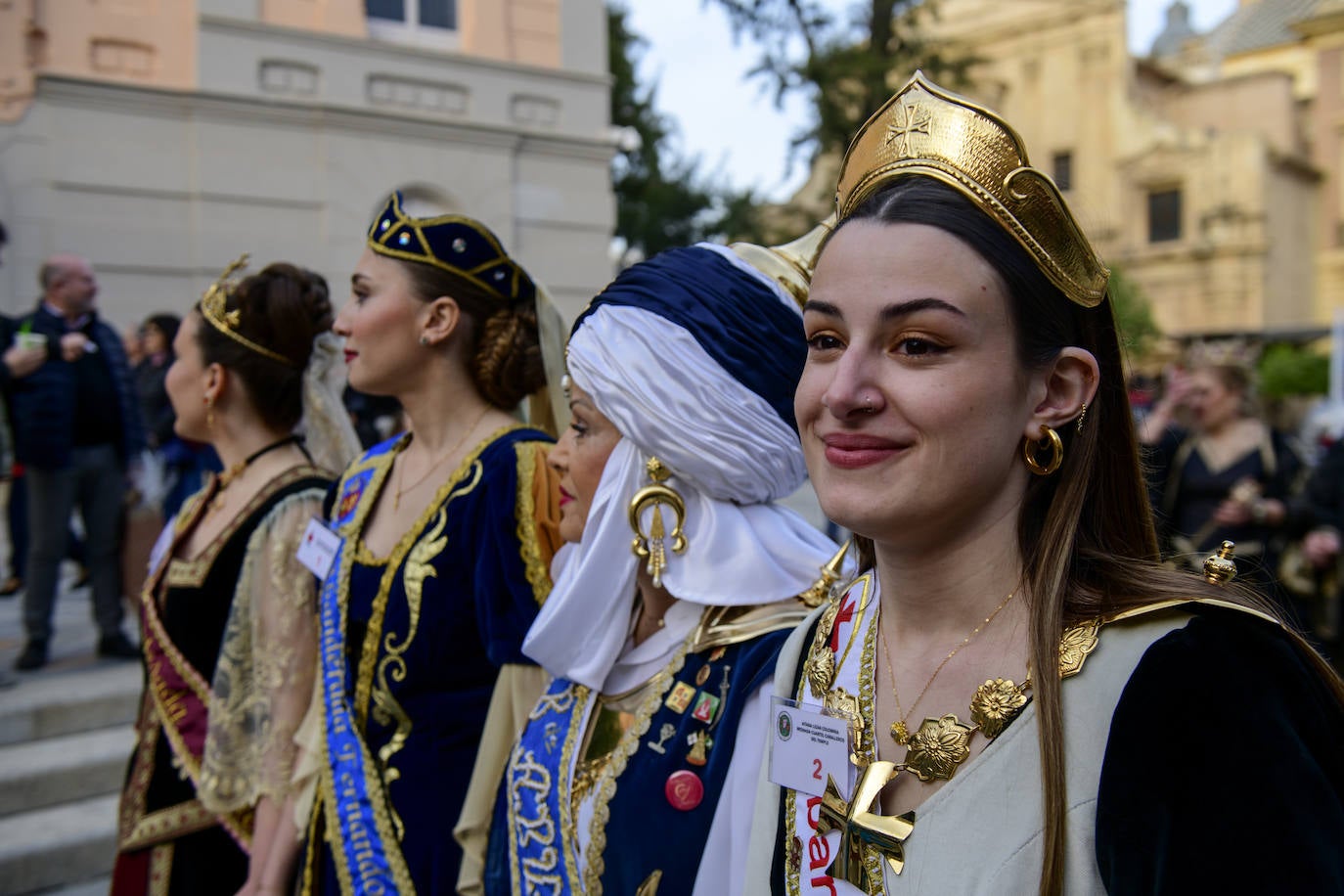 Fotos: La elección de las abanderadas culmina el Medio Año Festero de Moros y Cristianos de Murcia