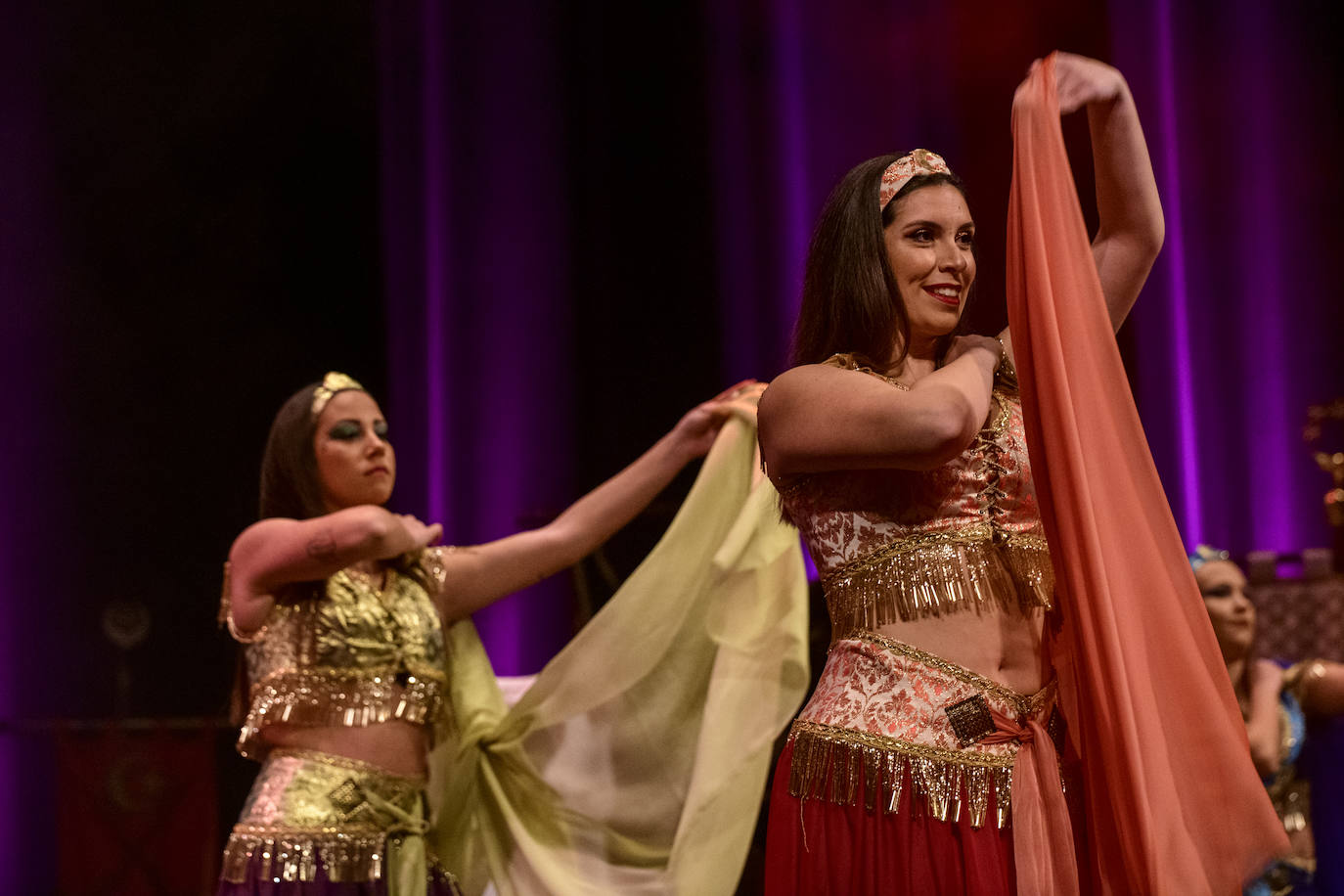 Fotos: La elección de las abanderadas culmina el Medio Año Festero de Moros y Cristianos de Murcia