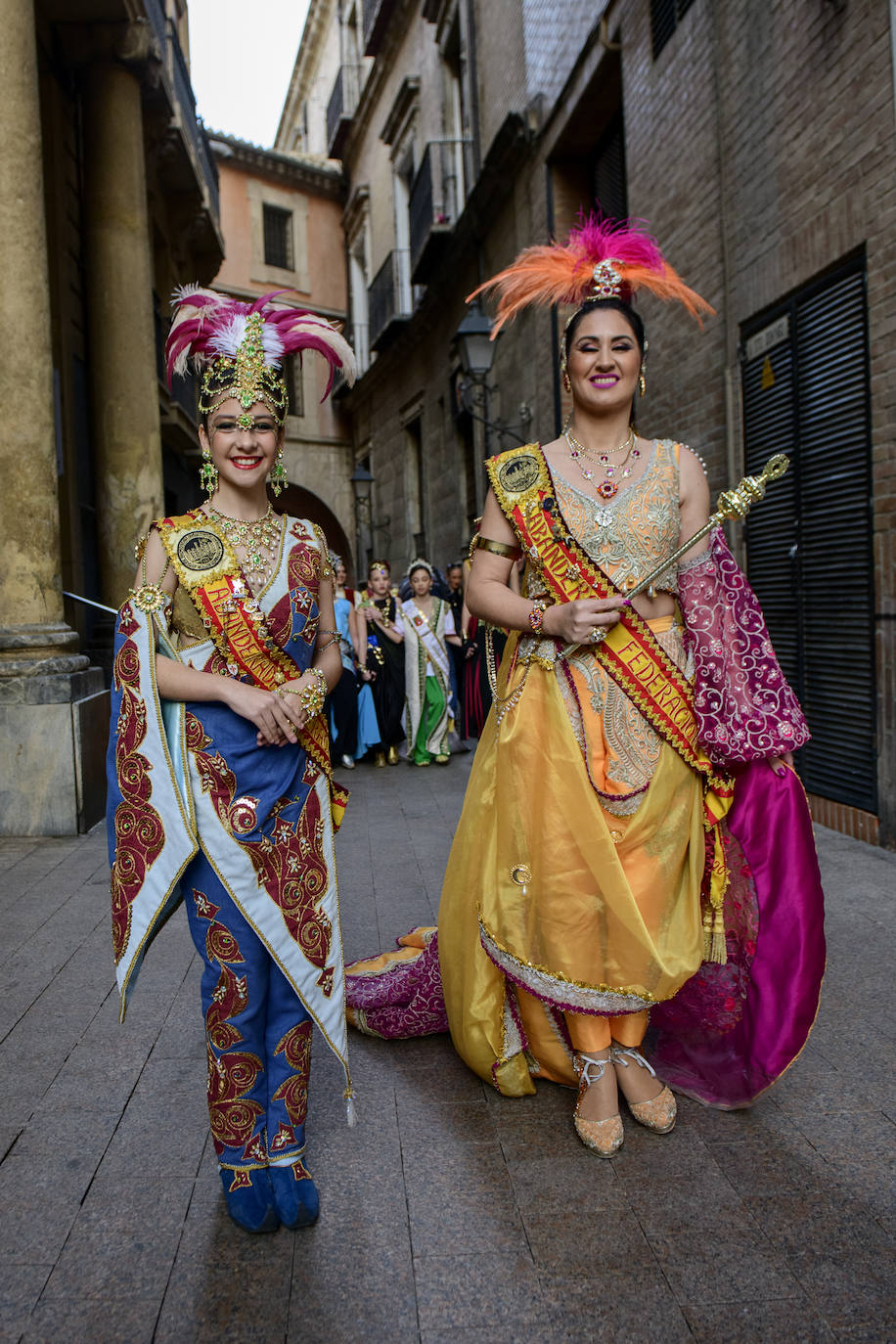 Fotos: La elección de las abanderadas culmina el Medio Año Festero de Moros y Cristianos de Murcia