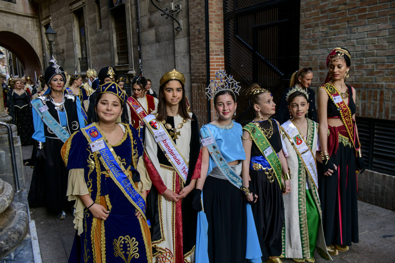 Fotos: La elección de las abanderadas culmina el Medio Año Festero de Moros y Cristianos de Murcia