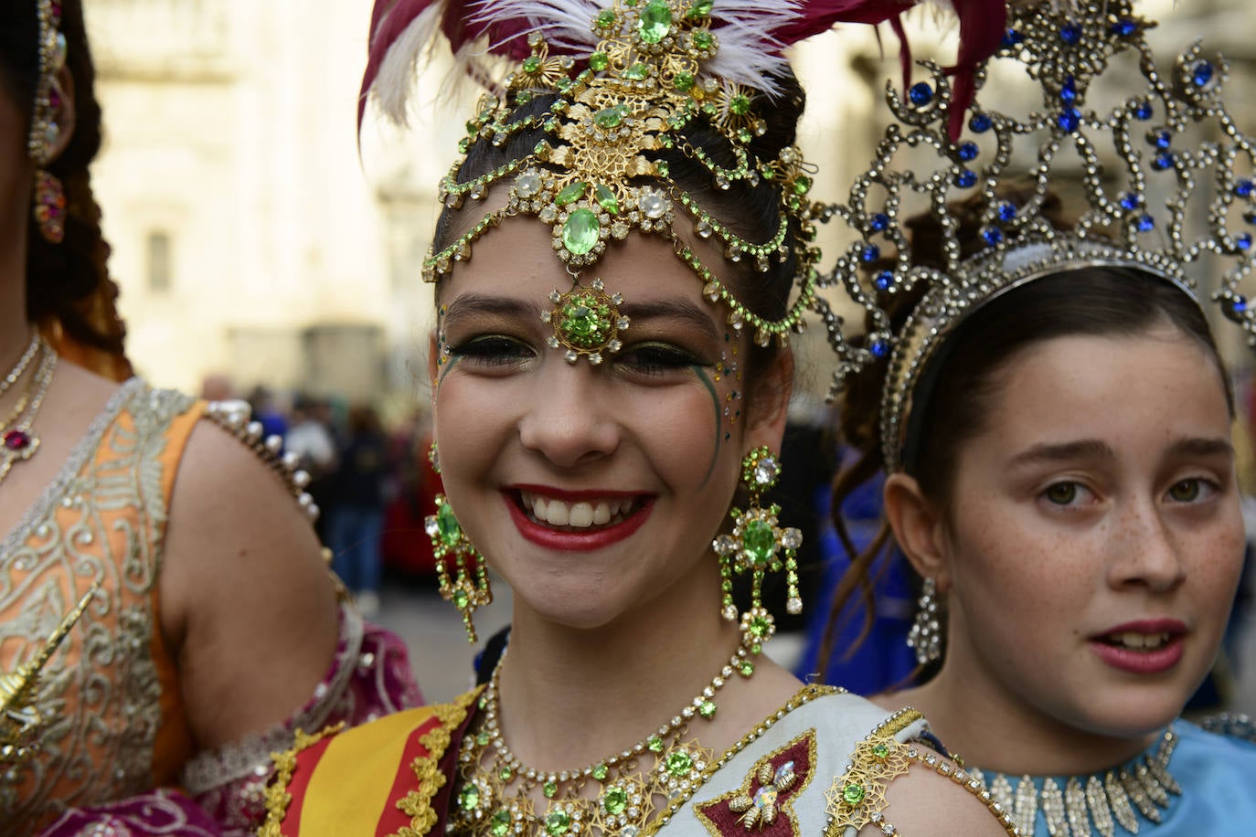 Fotos: La elección de las abanderadas culmina el Medio Año Festero de Moros y Cristianos de Murcia
