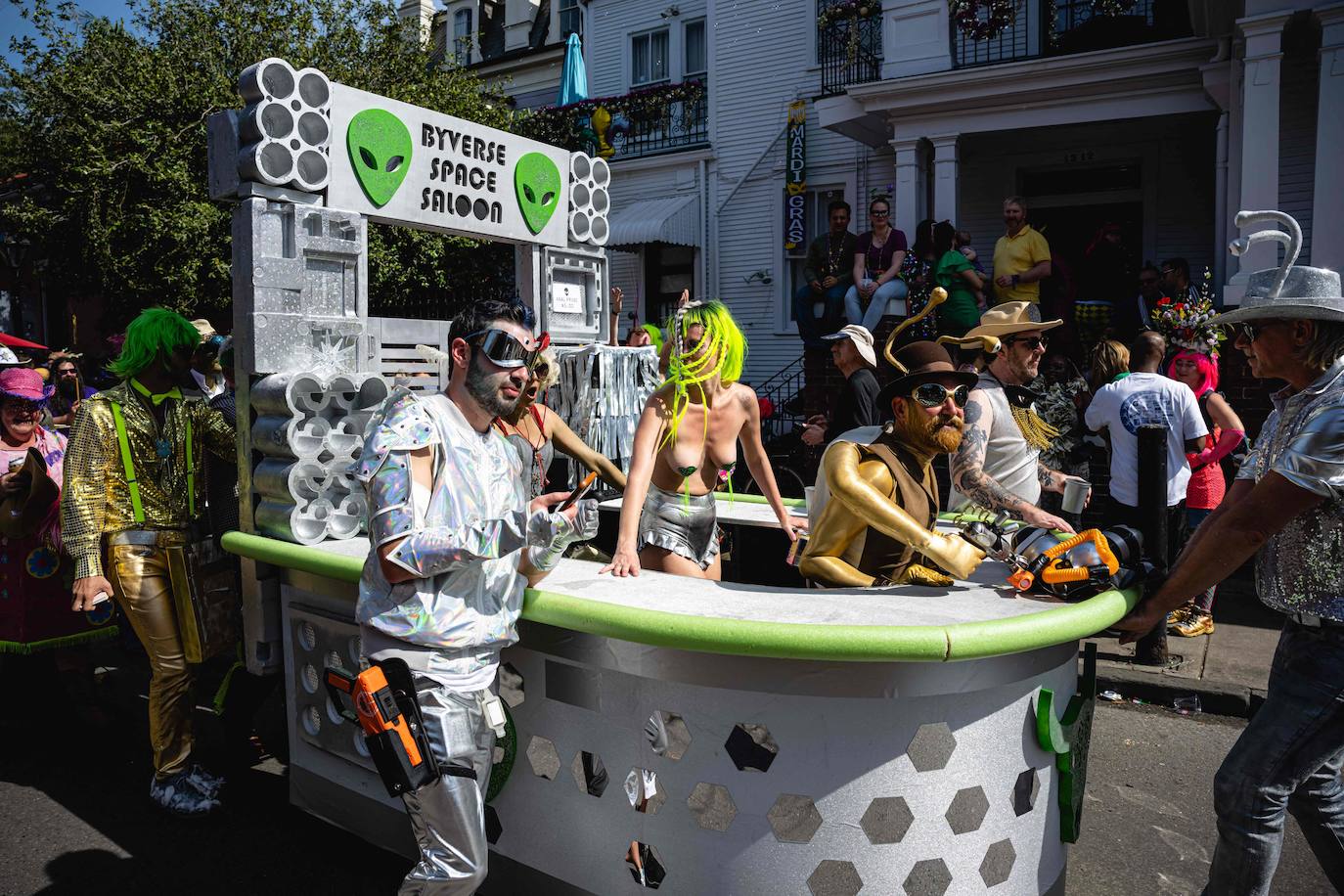 Fotos: Nueva Orleans celebra el Mardi Gras