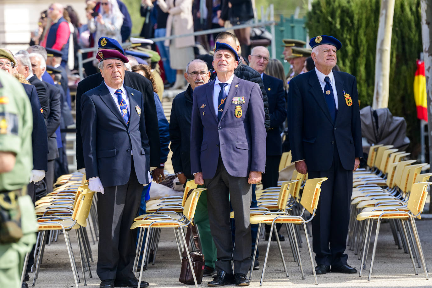 Fotos: Acto del Regimiento &#039;Zaragoza&#039; nº 5 de paracaidistas, en imágenes