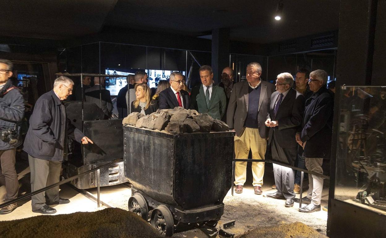 Acto de inauguración del Museo Minero de La Unión.