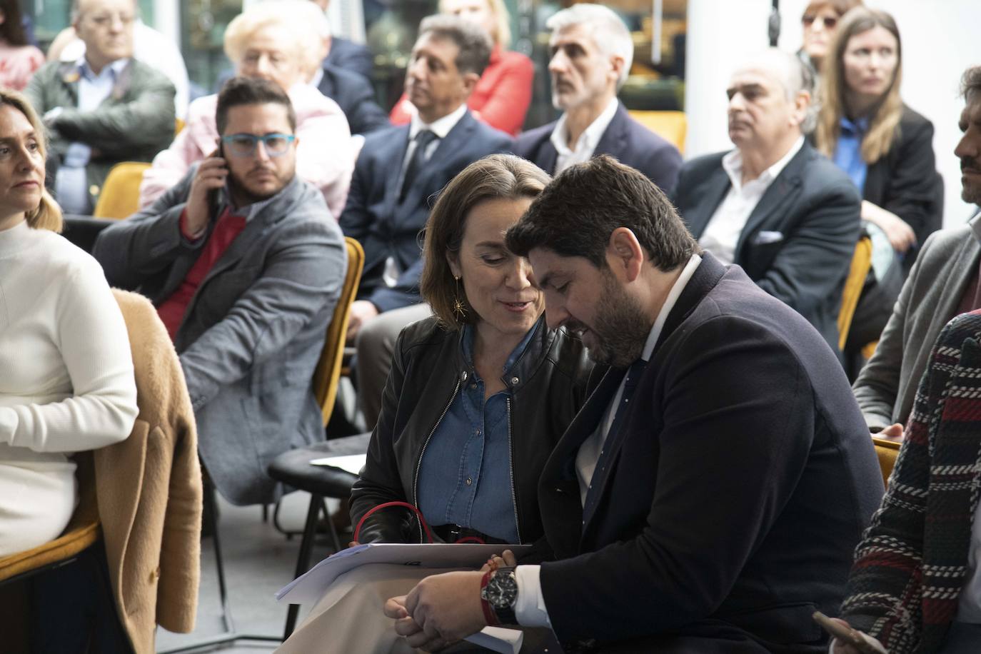 Fotos: El acto del PP &#039;Economía Familiar y Vivienda&#039; celebrado en Cartagena, en imágenes