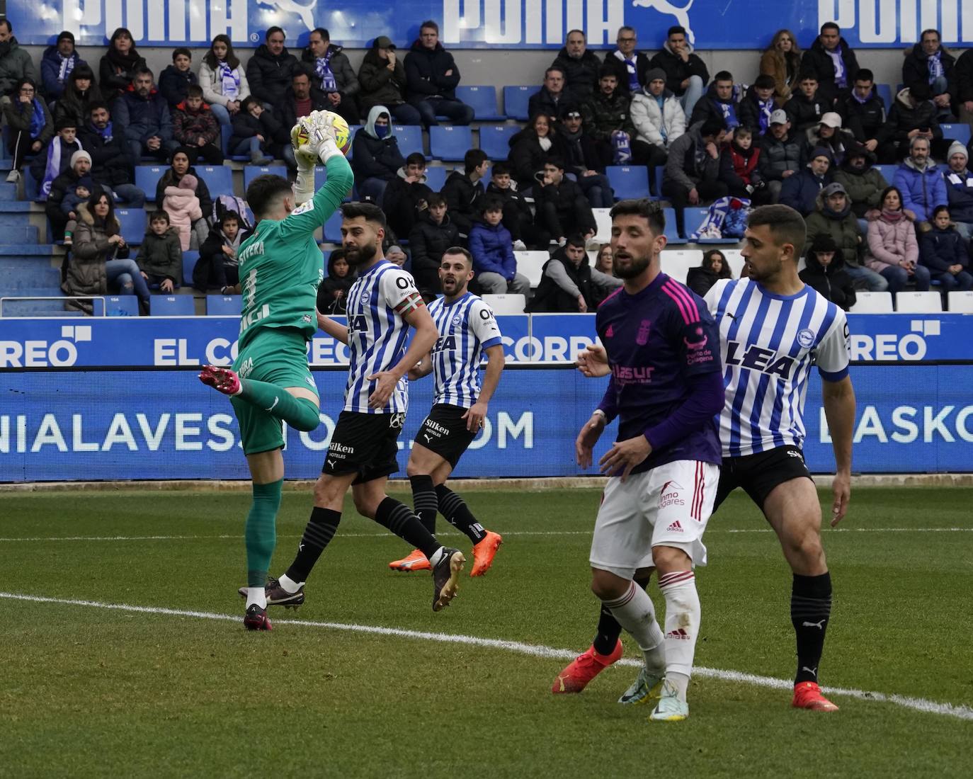 Fotos: El empate entre Alavés y Cartagena, en imágenes