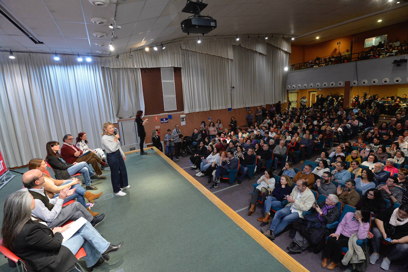 Fotos: Yolanda Díaz presenta Sumar en Murcia