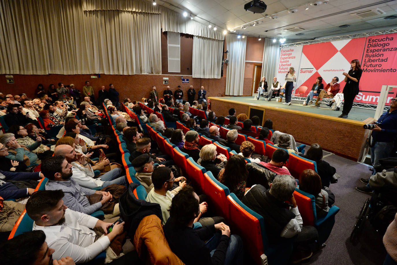 Fotos: Yolanda Díaz presenta Sumar en Murcia