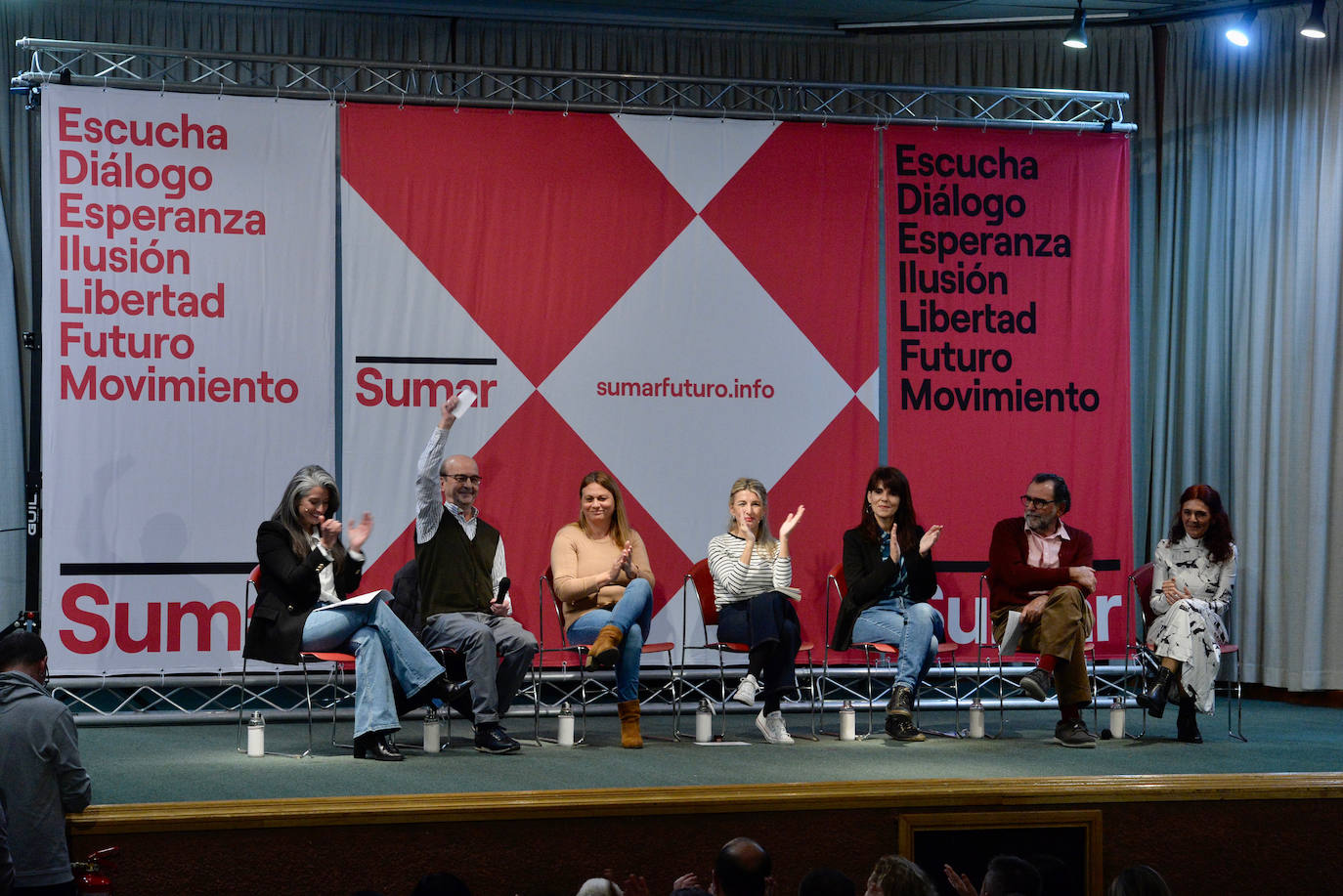 Fotos: Yolanda Díaz presenta Sumar en Murcia