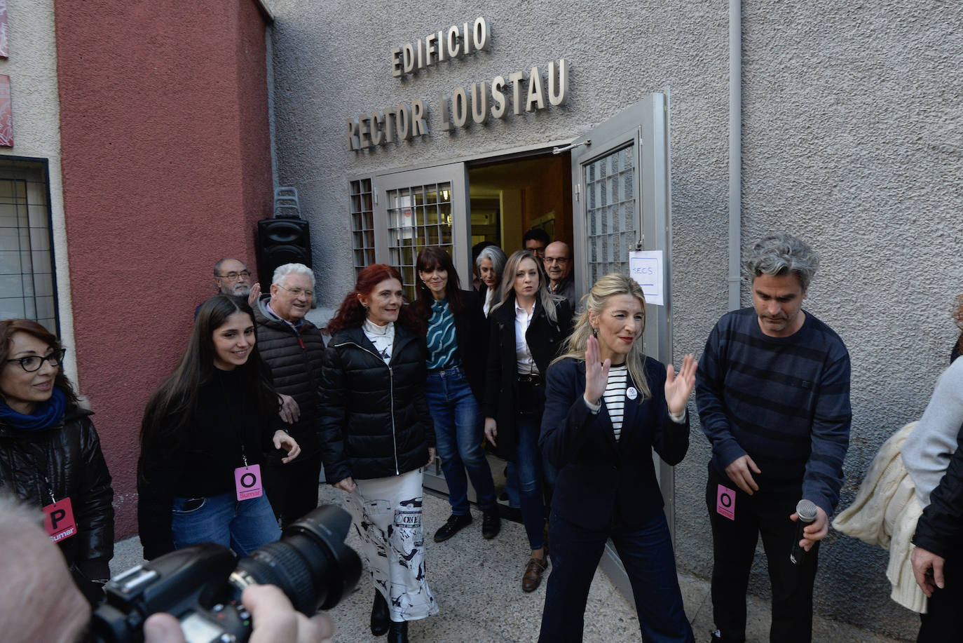 Fotos: Yolanda Díaz presenta Sumar en Murcia