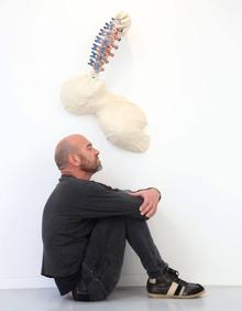 Imagen secundaria 2 - Lidó Rico, en la instalación de la Cárcel Vieja. 