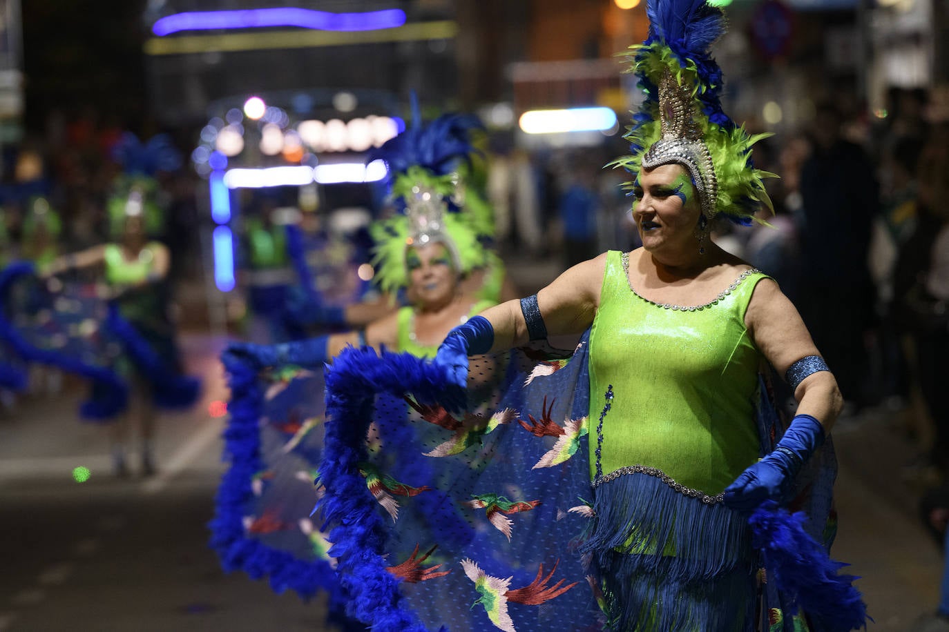 Fotos: El desfile de las comparsas foráneas en el Carnaval de Cabezo de Torres, en imágenes