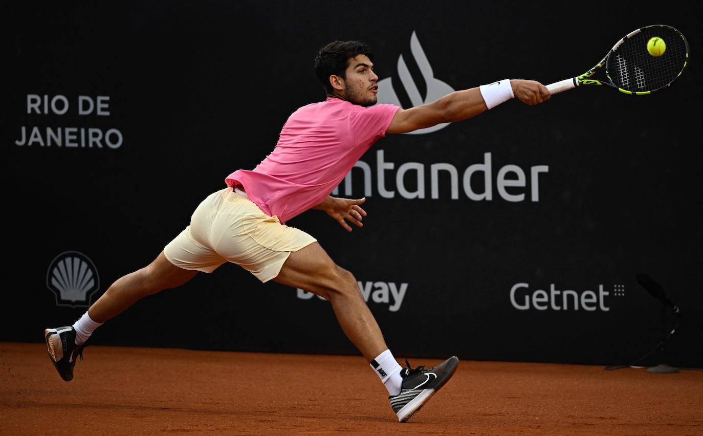 Fotos: Alcaraz pierde ante Norrie en la final de la ATP Río de Janeiro