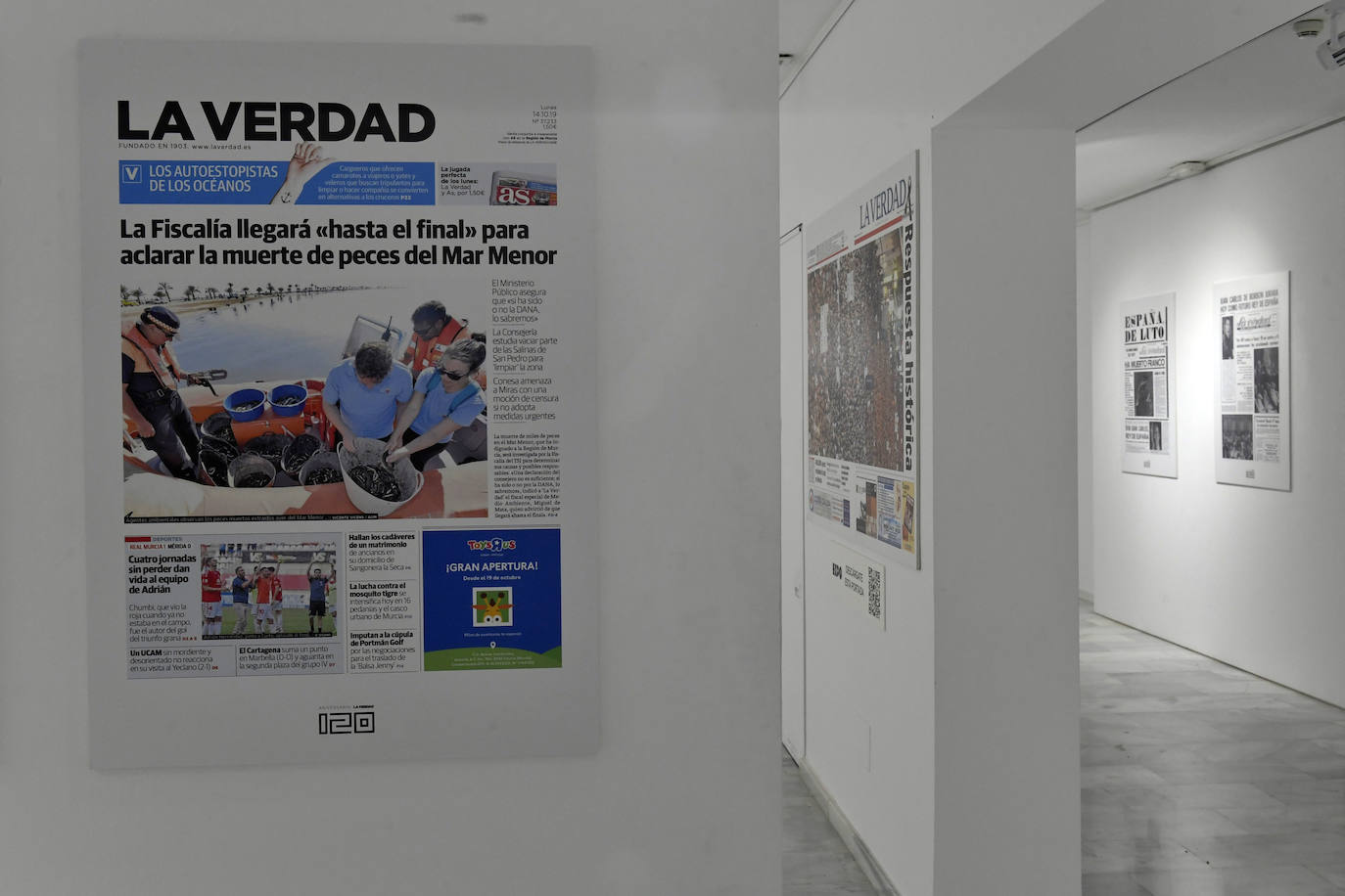 Fotos: &#039;Expo 120 años&#039; de LA VERDAD en la UMU