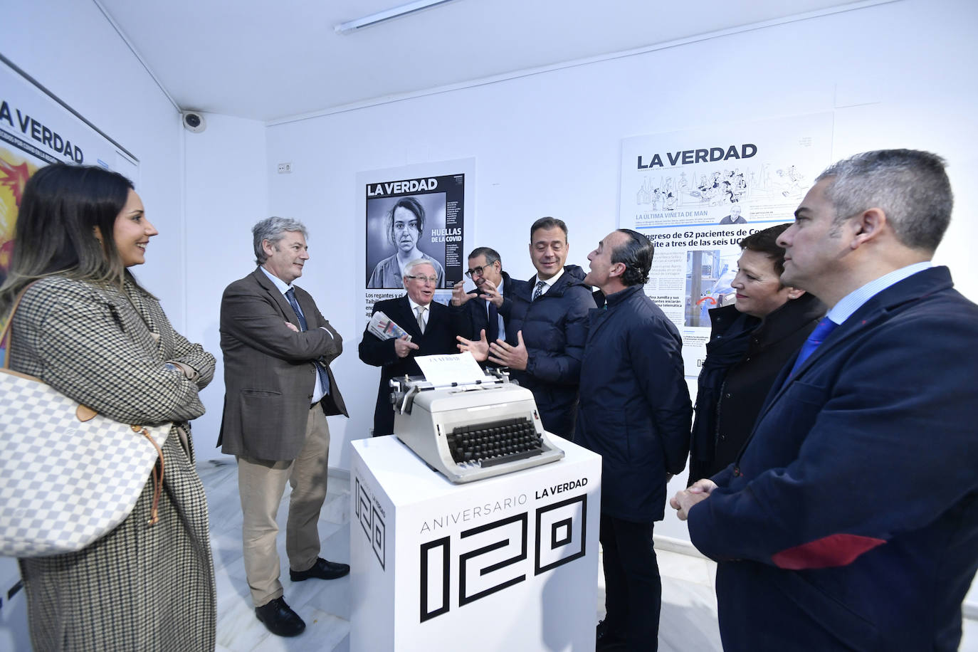 Fotos: &#039;Expo 120 años&#039; de LA VERDAD en la UMU