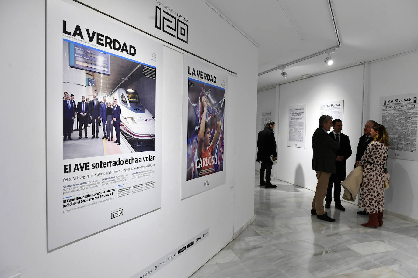 Fotos: &#039;Expo 120 años&#039; de LA VERDAD en la UMU