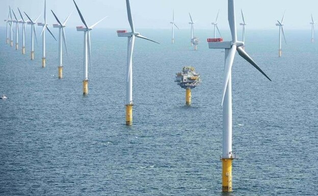 The 'offshore' wind farms have more expansion in northern Europe.