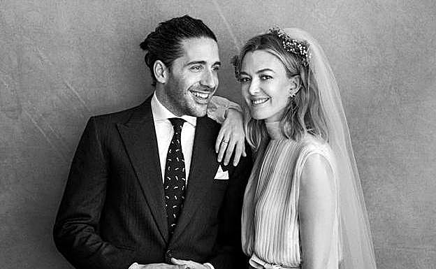 Imagen que Marta Ortega hizo llegar a los medios de su boda con Carlos Torretta en 2018 y que fue tomadda por Peter Lindbergh.